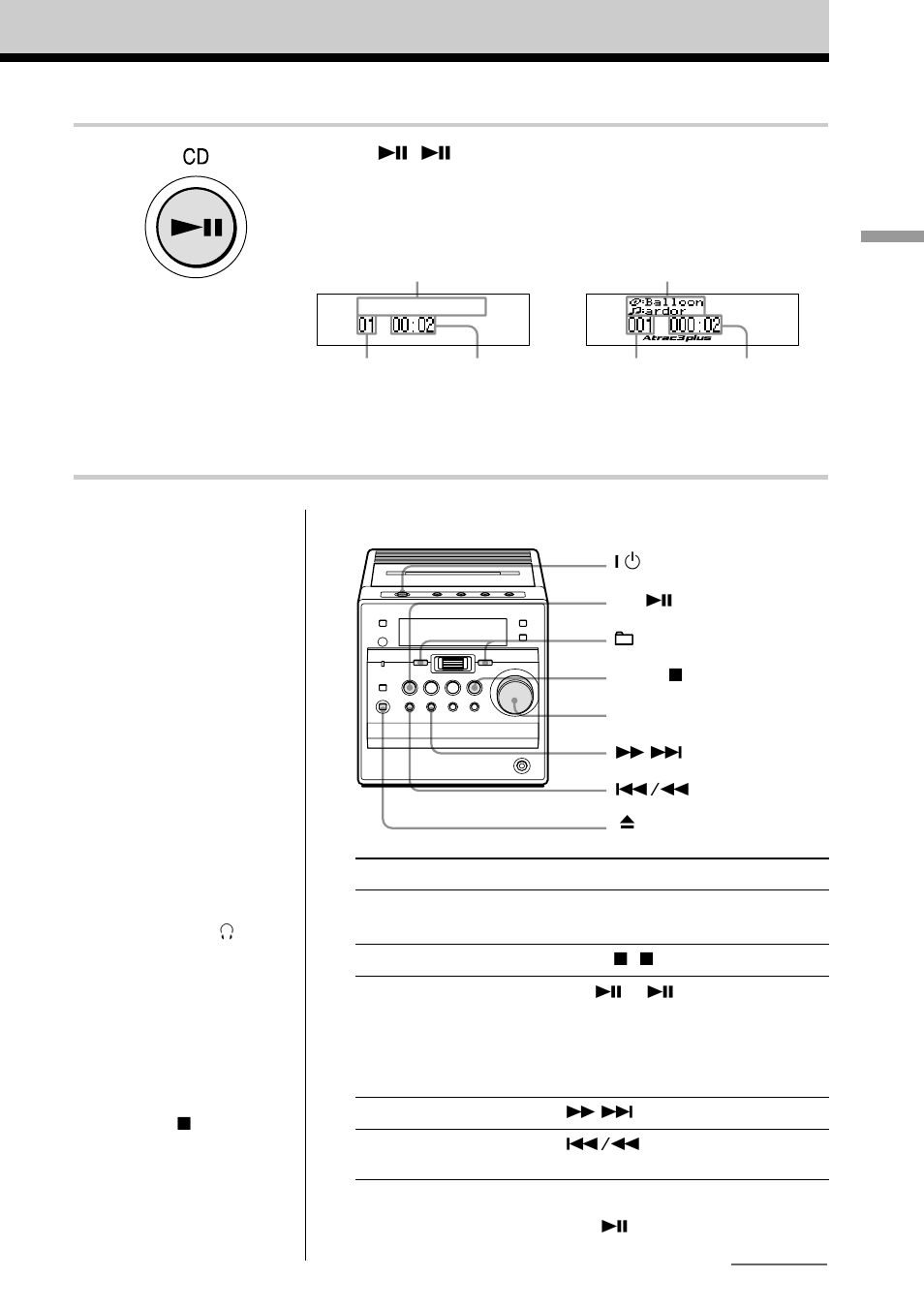 Sony CMT-A70 User Manual | Page 7 / 48