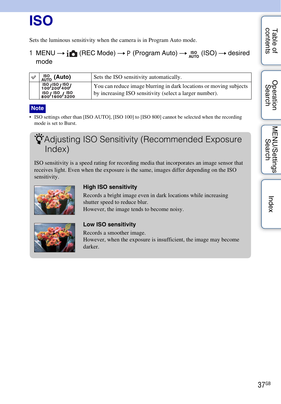 Sony Cyber-shot 4-166-207-11(1) User Manual | Page 37 / 93