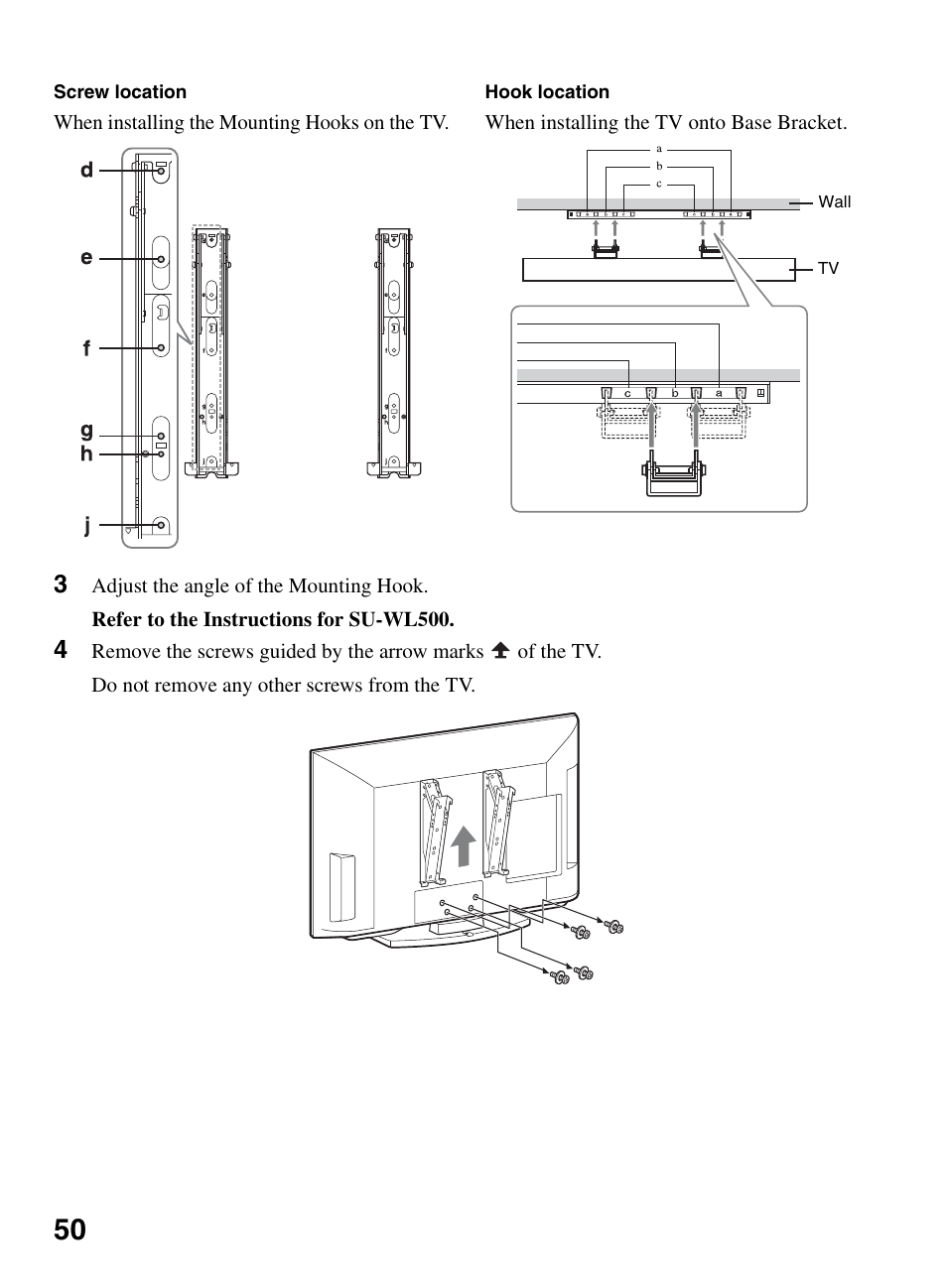 Sony BRAVIA KDL-0EX500 User Manual | Page 50 / 59