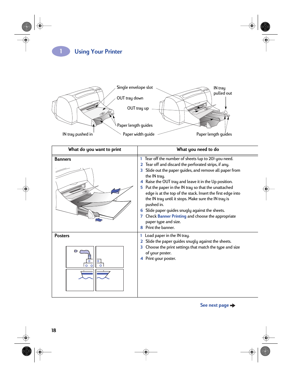 Using your printer | Sony 970C Series User Manual | Page 25 / 82