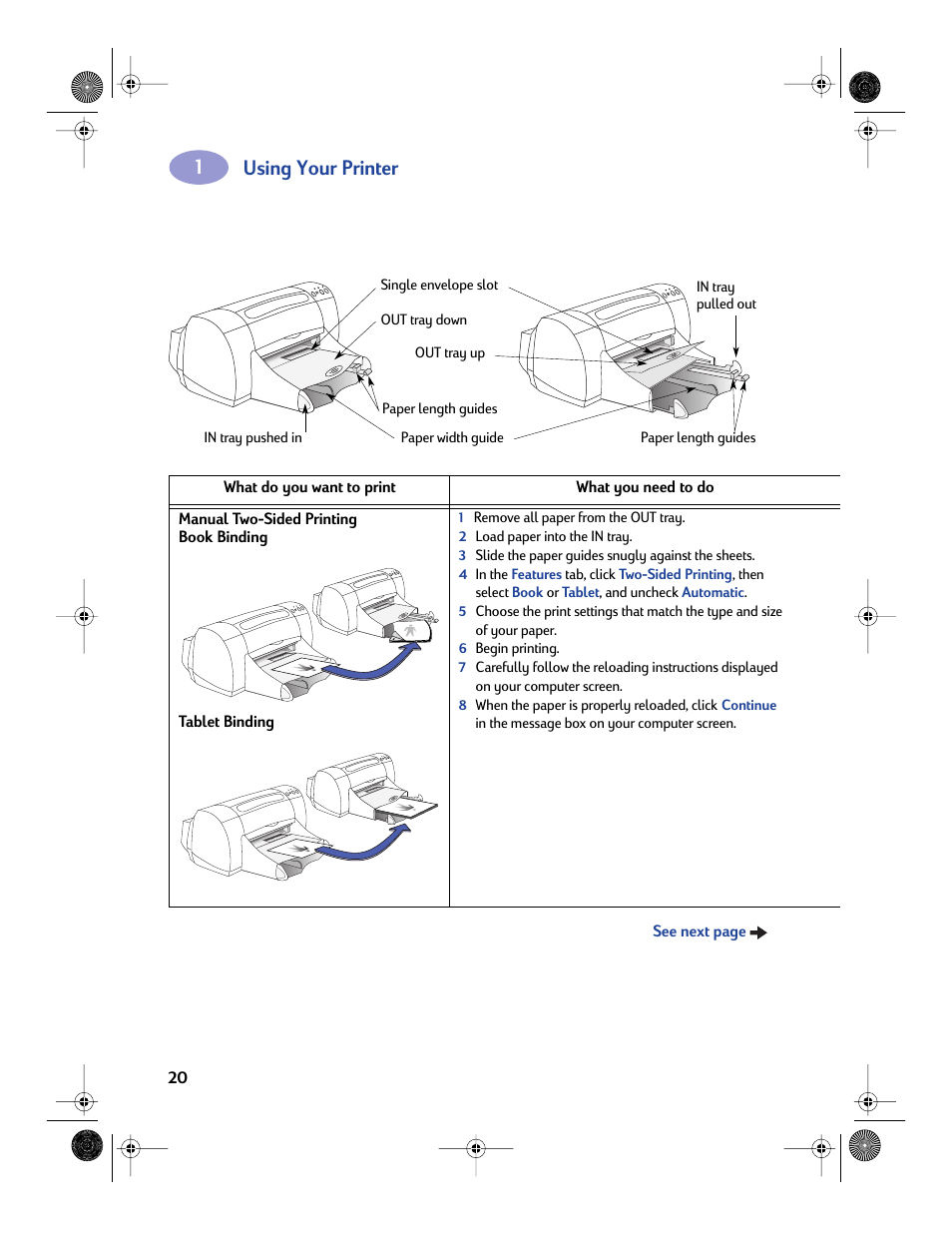 Using your printer | Sony 970C Series User Manual | Page 27 / 82