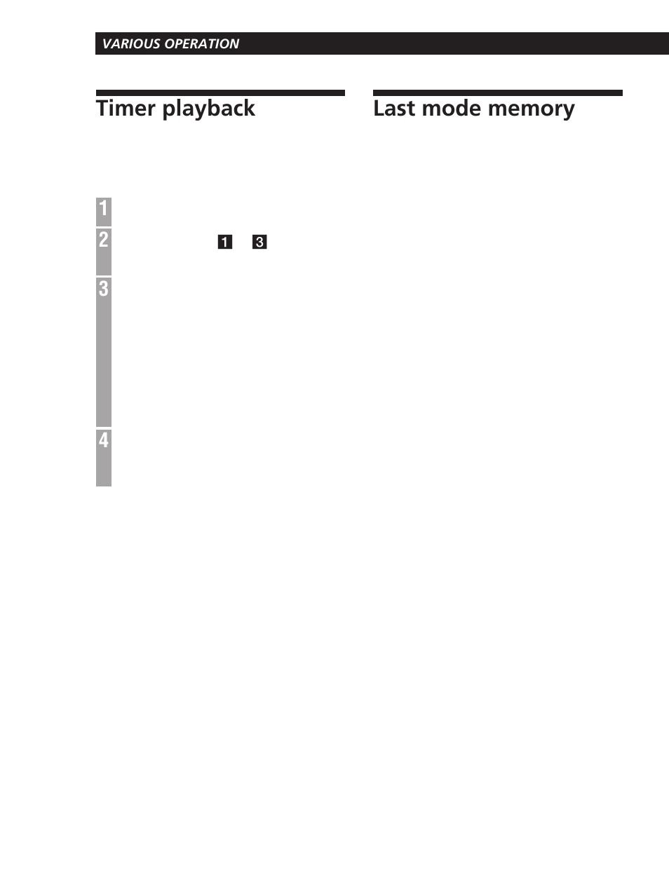 Timer playback | Sony CDP-D11 User Manual | Page 16 / 24