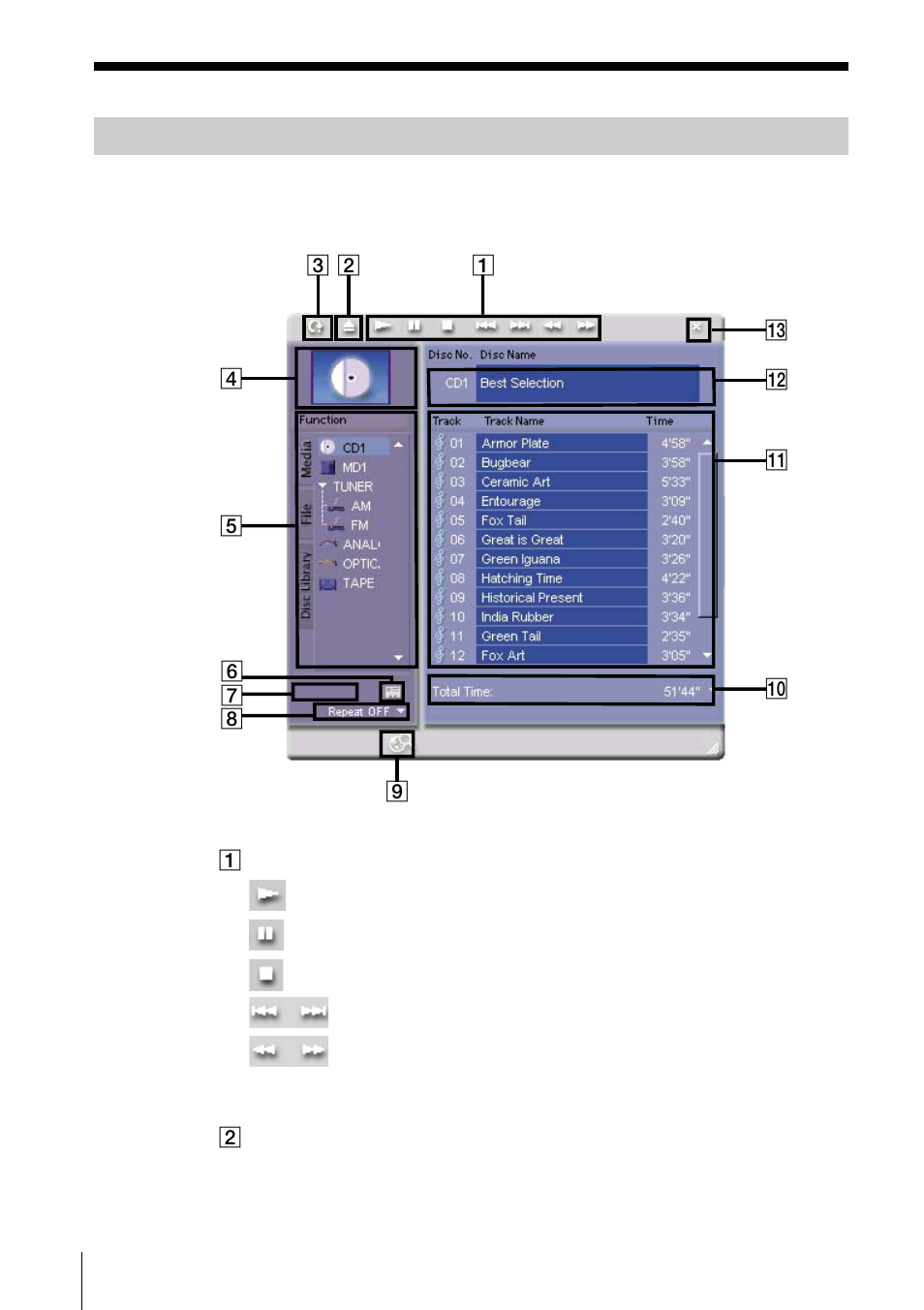 Cd window | Sony PCLK-MN10A User Manual | Page 10 / 113