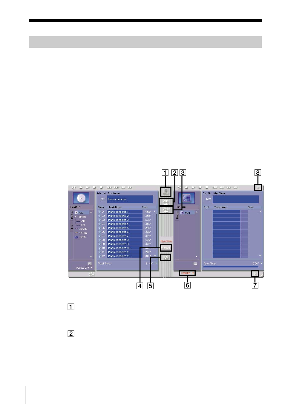 Rec window | Sony PCLK-MN10A User Manual | Page 34 / 113