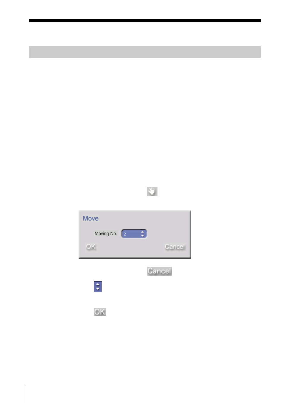 Editing recorded mds, Moving tracks | Sony PCLK-MN10A User Manual | Page 64 / 113