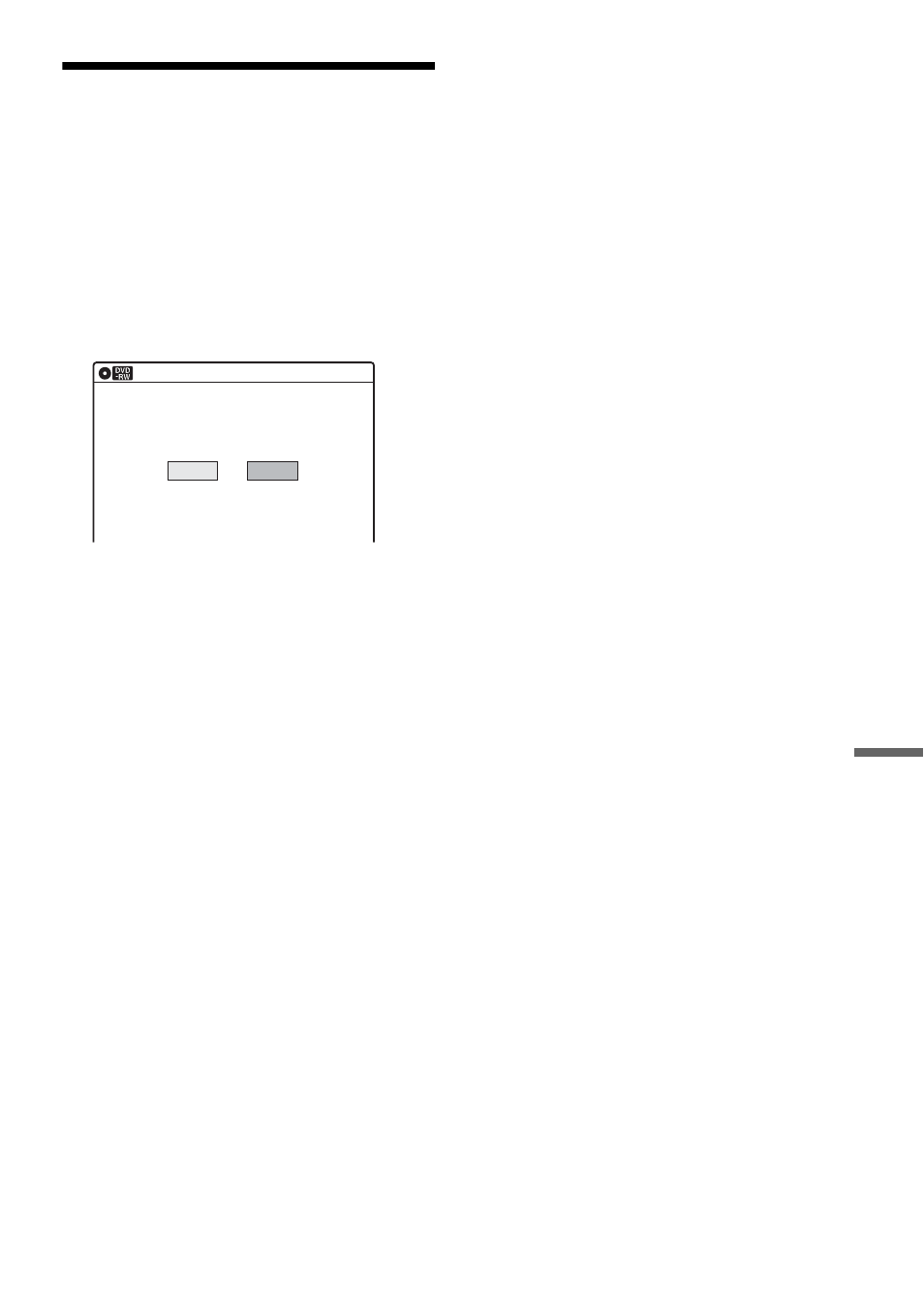 Easy setup (resetting the recorder) | Sony RDR-VX500 User Manual | Page 107 / 128