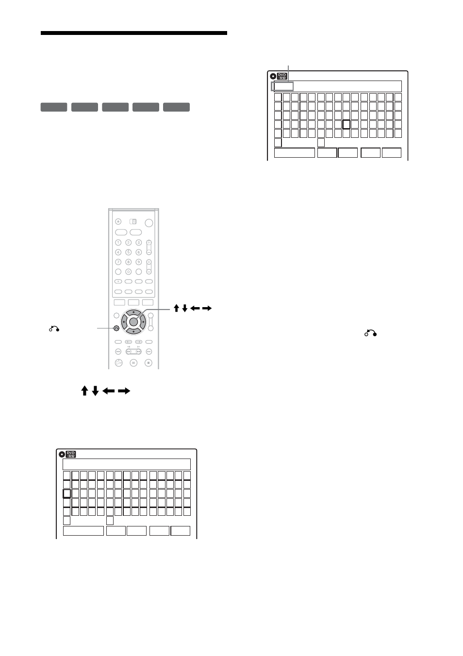 Repeat step 1 to enter the remaining characters, Select “finish,” and press enter | Sony RDR-VX500 User Manual | Page 46 / 128