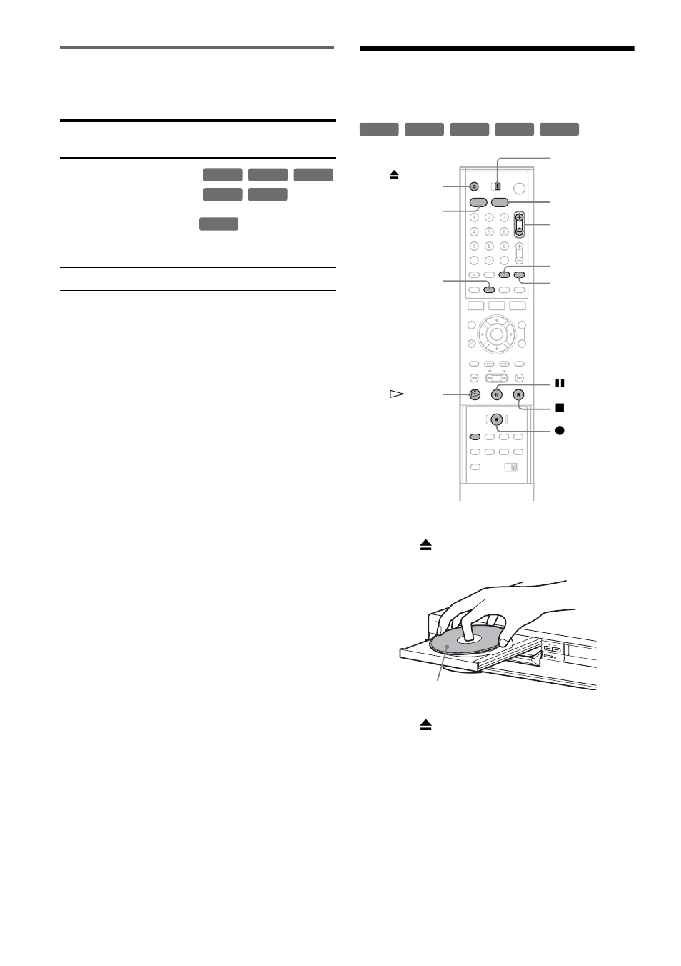 Dvd recording without the timer, Dvd recording without the timer 1, Unrecordable pictures | Sony RDR-VX500 User Manual | Page 48 / 128