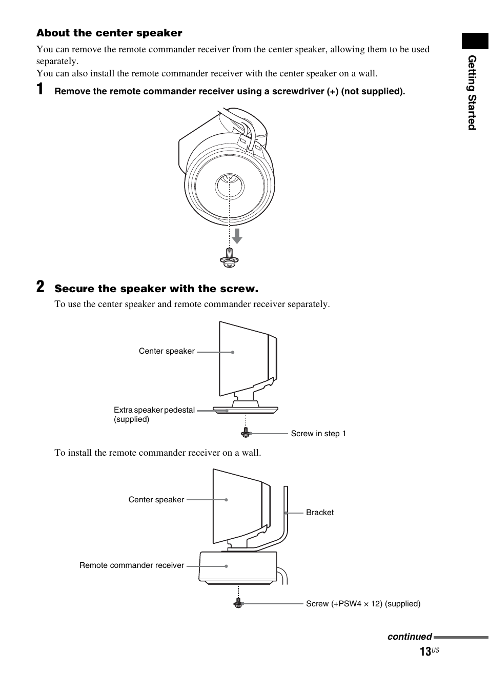 Sony HT-IS100 User Manual | Page 13 / 168