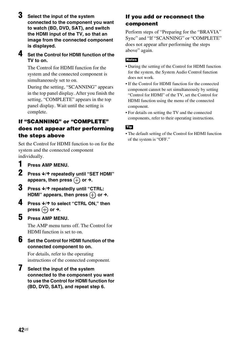 Sony HT-IS100 User Manual | Page 42 / 168