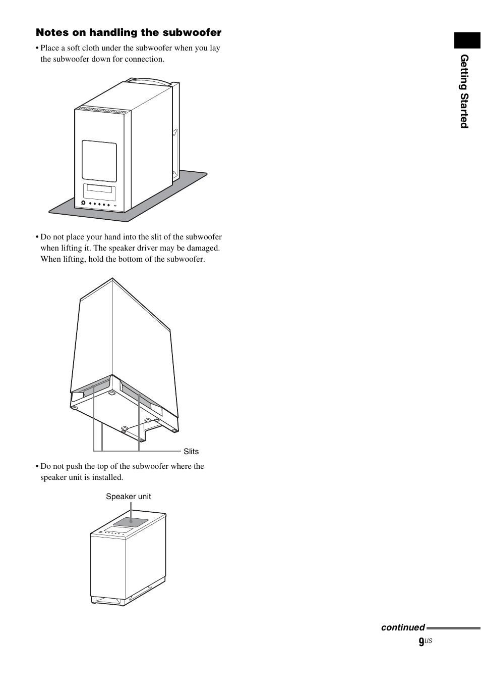 Sony HT-IS100 User Manual | Page 9 / 168