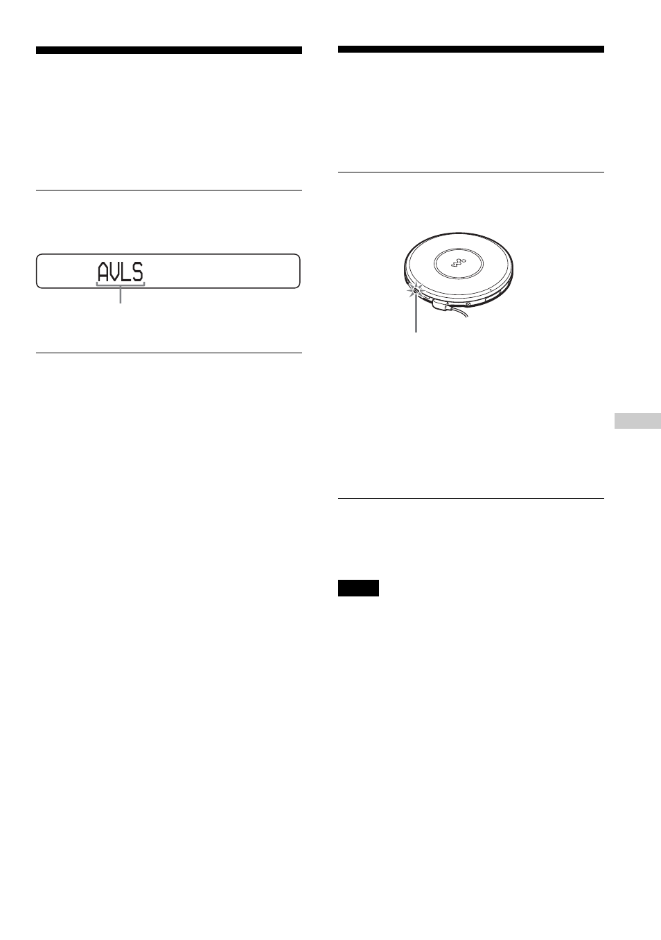 Protección de los oídos (avls), Bloqueo de los controles (hold), Protección de los oídos | Bloqueo de los controles | Sony D-NE1 User Manual | Page 63 / 116