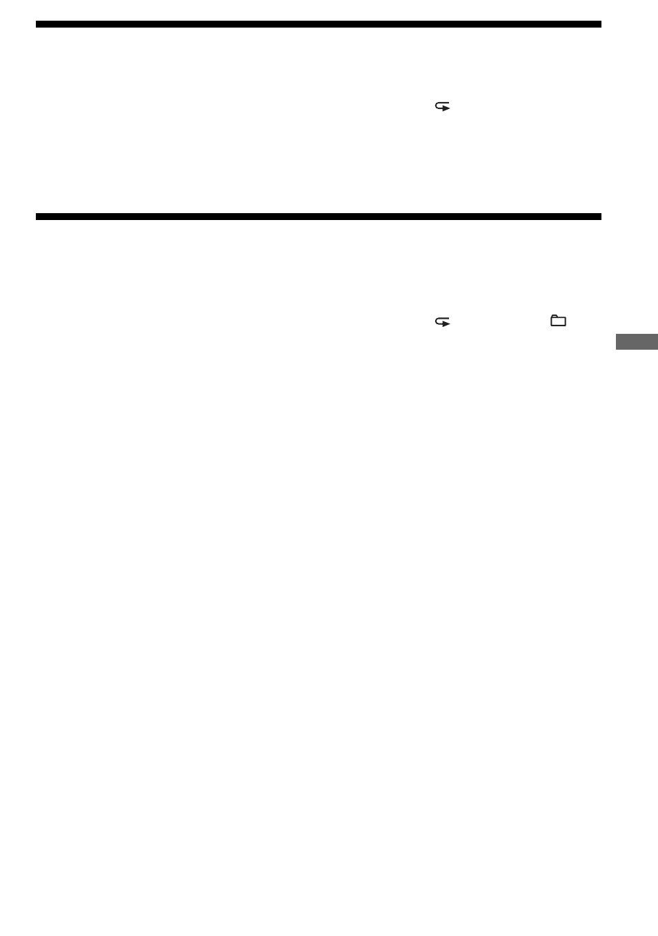 Reproduzir faixas por ordem aleatória, Reprodução aleatória), Reproduzir todos os ficheiros de um grupo | Sony D-NE1 User Manual | Page 95 / 116