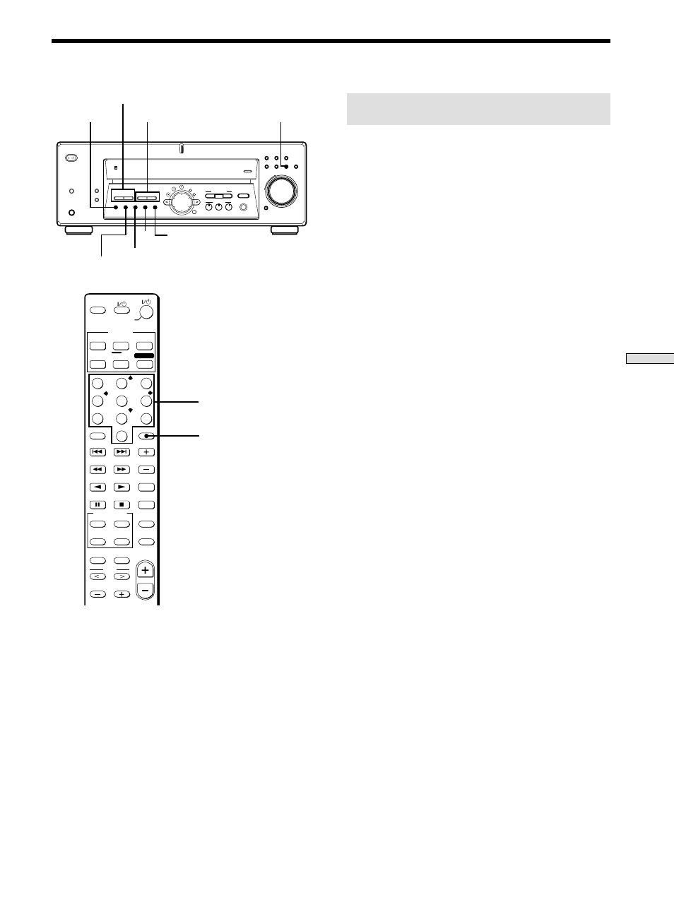 Receiving br oadcasts, D.tuning numeric buttons | Sony HT-DDW830 User Manual | Page 37 / 55