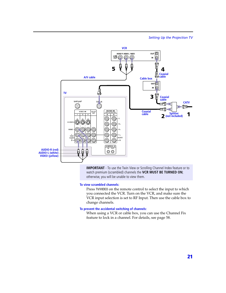 Sony KDP 65XBR2 User Manual | Page 31 / 94