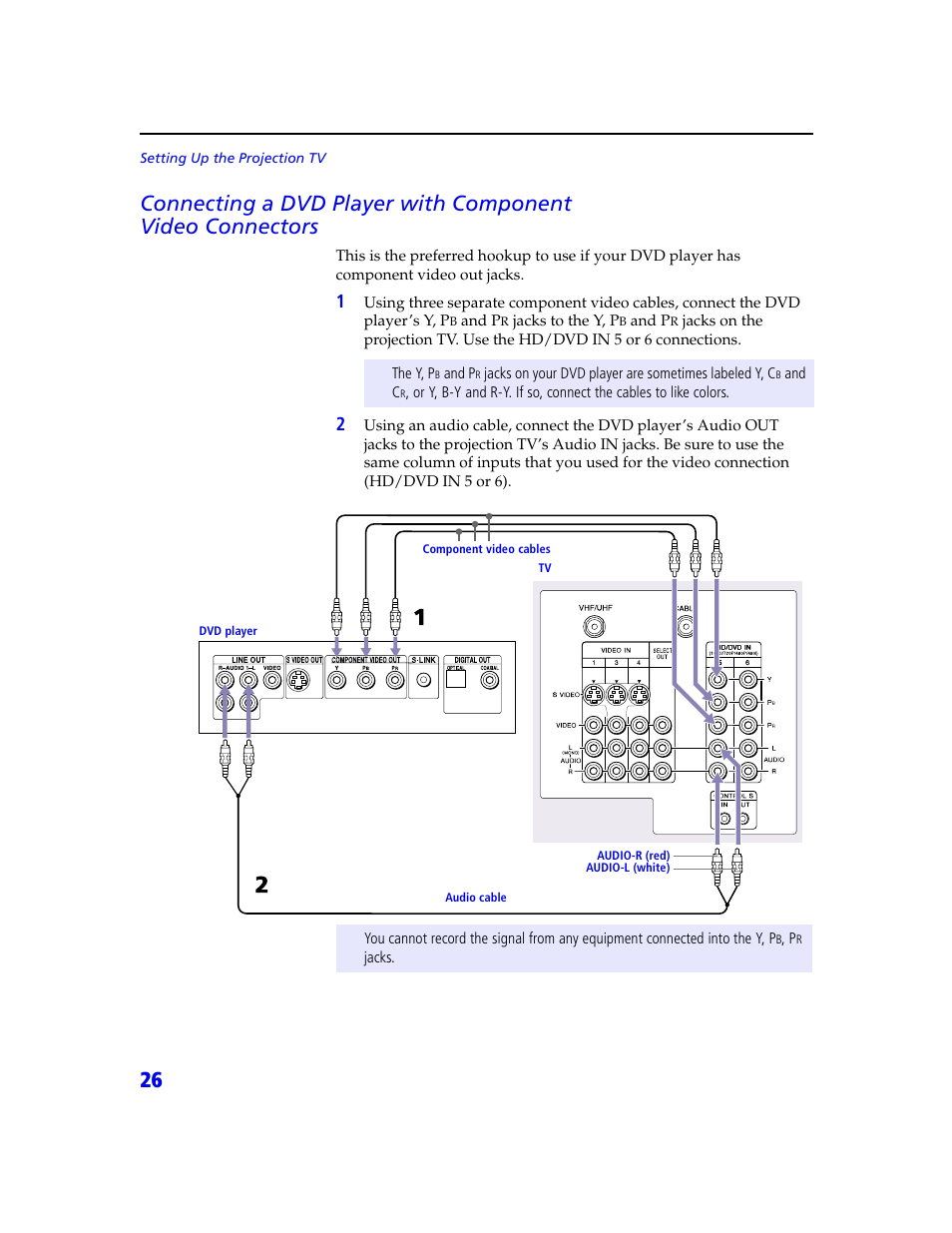 Sony KDP 65XBR2 User Manual | Page 36 / 94