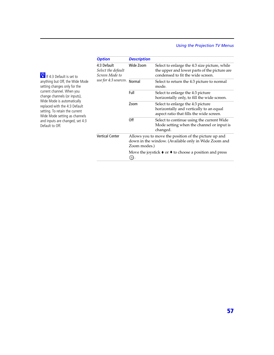 Sony KDP 65XBR2 User Manual | Page 67 / 94