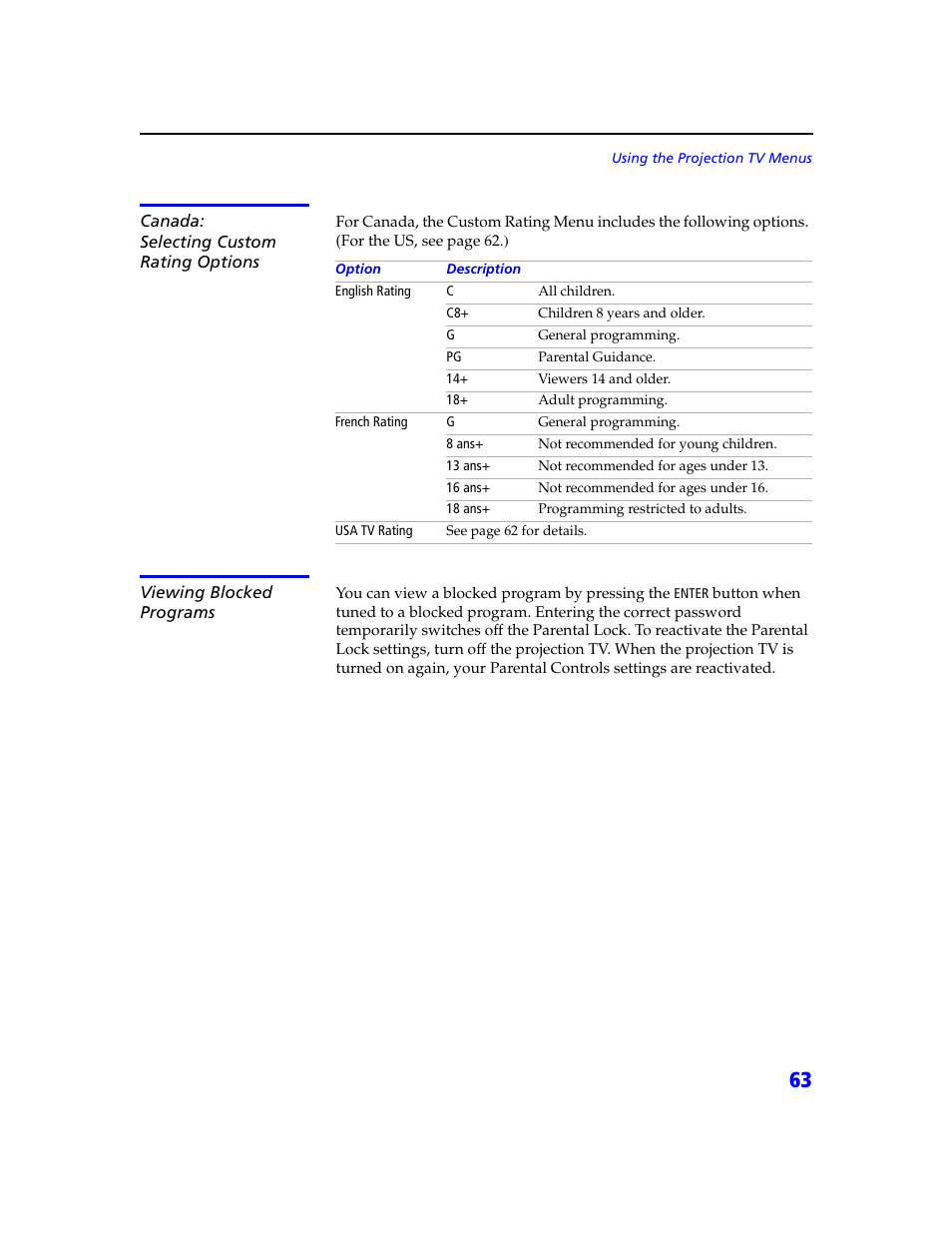 Sony KDP 65XBR2 User Manual | Page 73 / 94