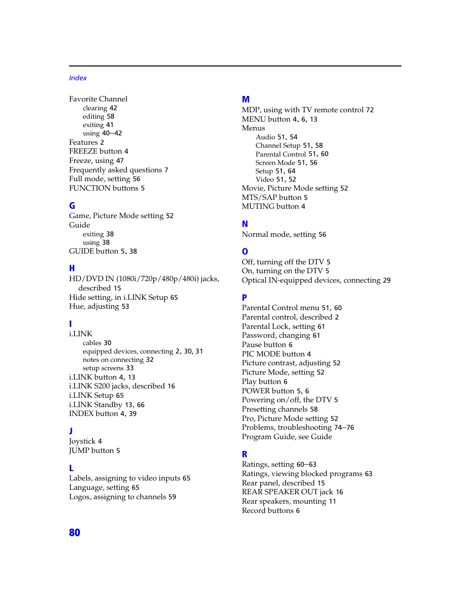 Sony KDP 65XBR2 User Manual | Page 90 / 94