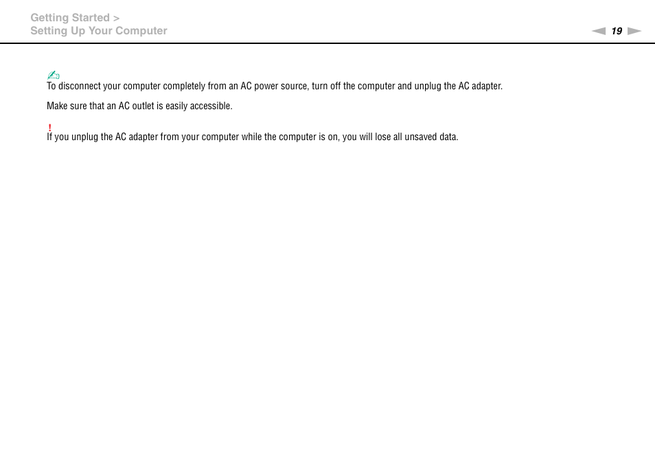Sony VAIO VPCJ11 User Manual | Page 19 / 152