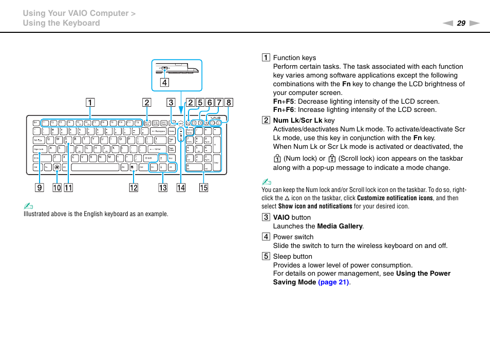 Sony VAIO VPCJ11 User Manual | Page 29 / 152