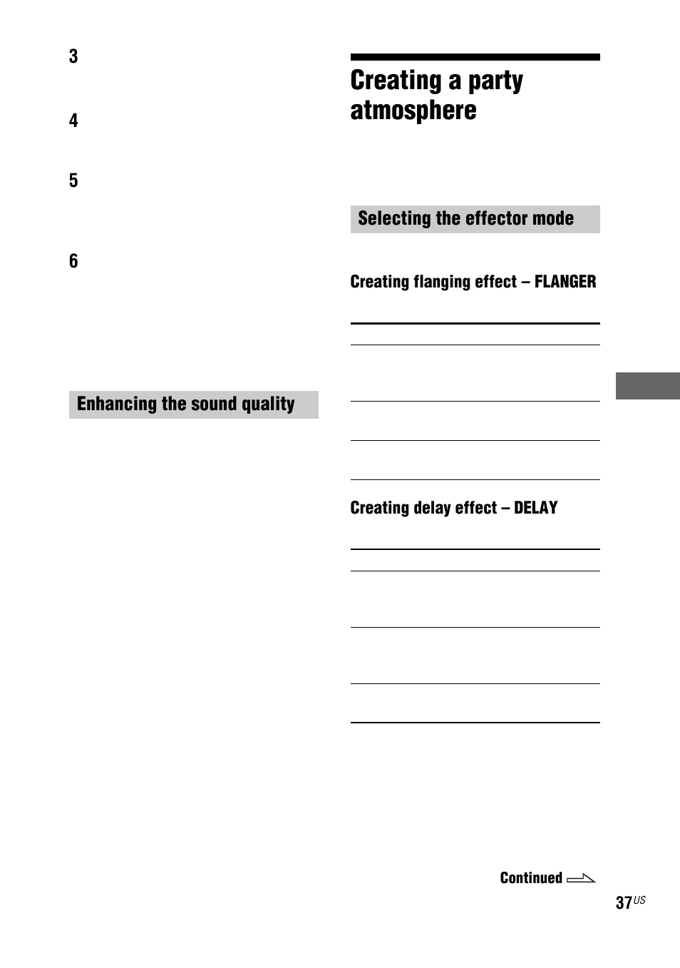 Creating a party atmosphere, X-trance pro | Sony LBT-ZUX9 User Manual | Page 37 / 64