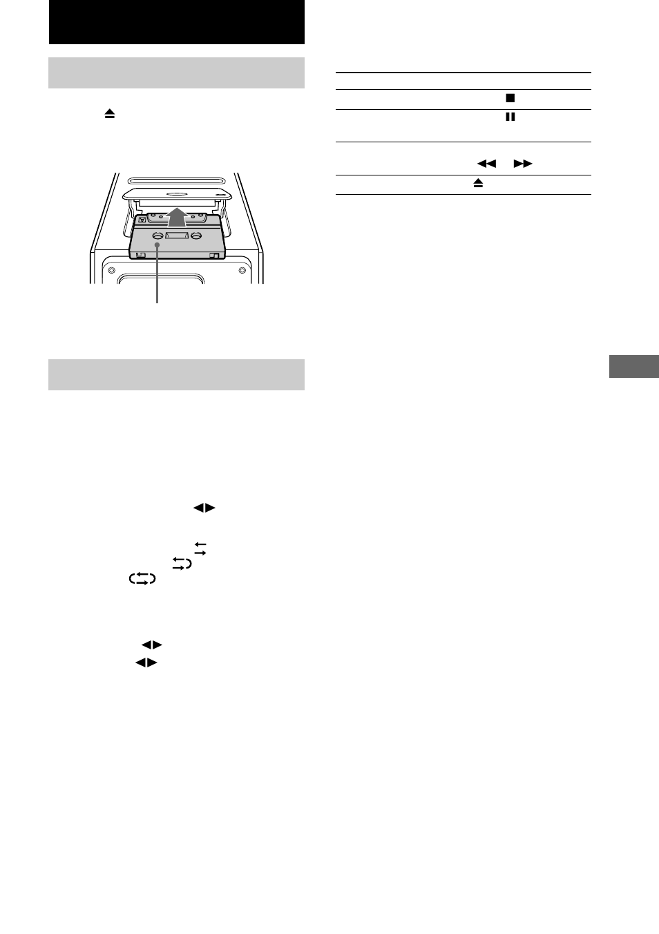 Tape — play, Loading a tape, Playing a tape | Sony CMT-DC500MD User Manual | Page 39 / 60