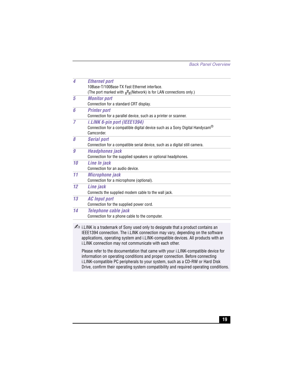 Sony PCV-RX460 User Manual | Page 17 / 98