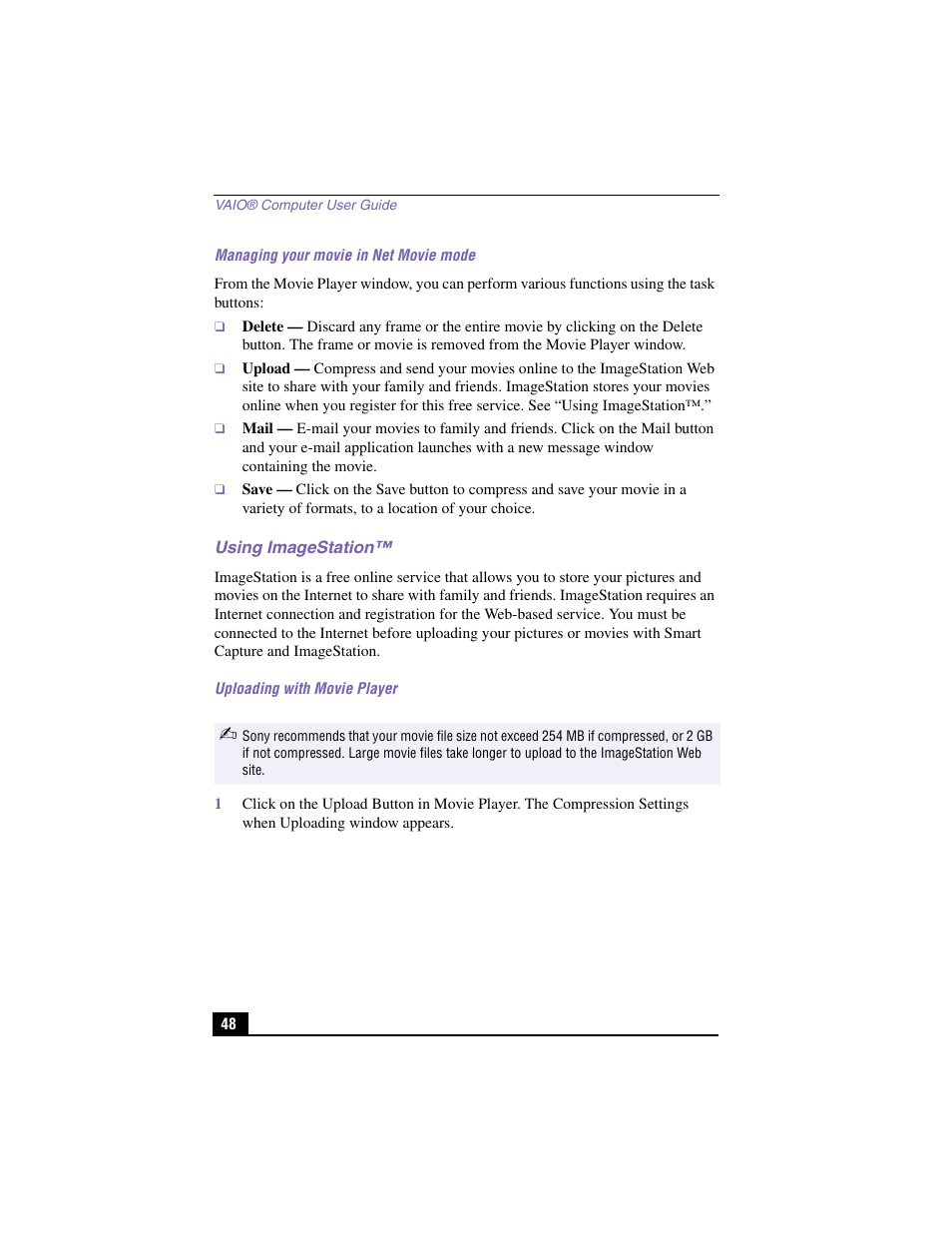 Sony PCV-RX460 User Manual | Page 46 / 98