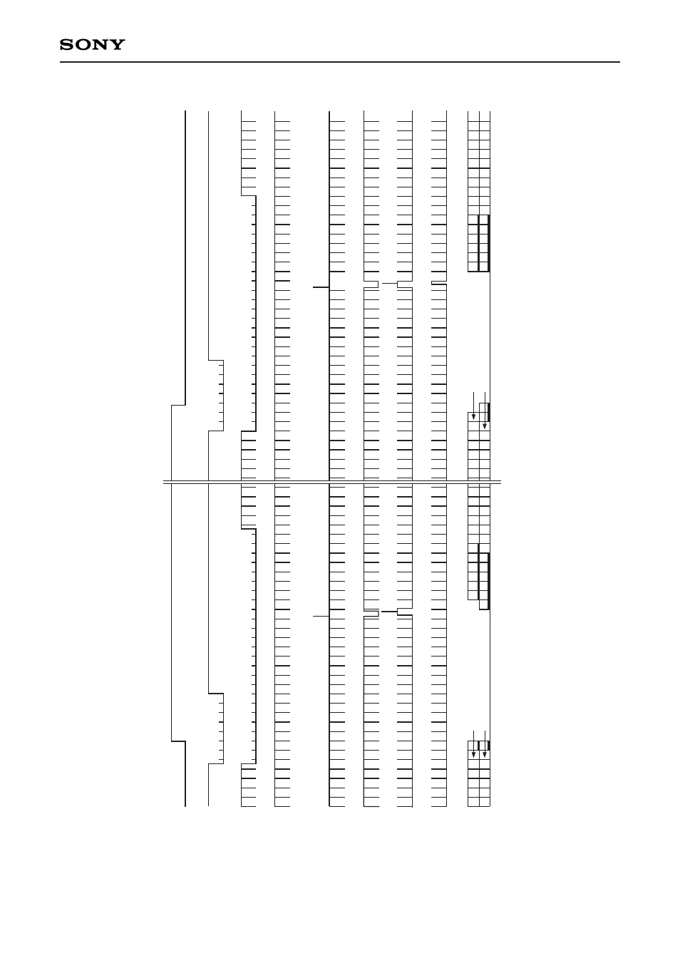 Drive timing char t (v er tical sync) | Sony E01X23A41 User Manual | Page 14 / 17