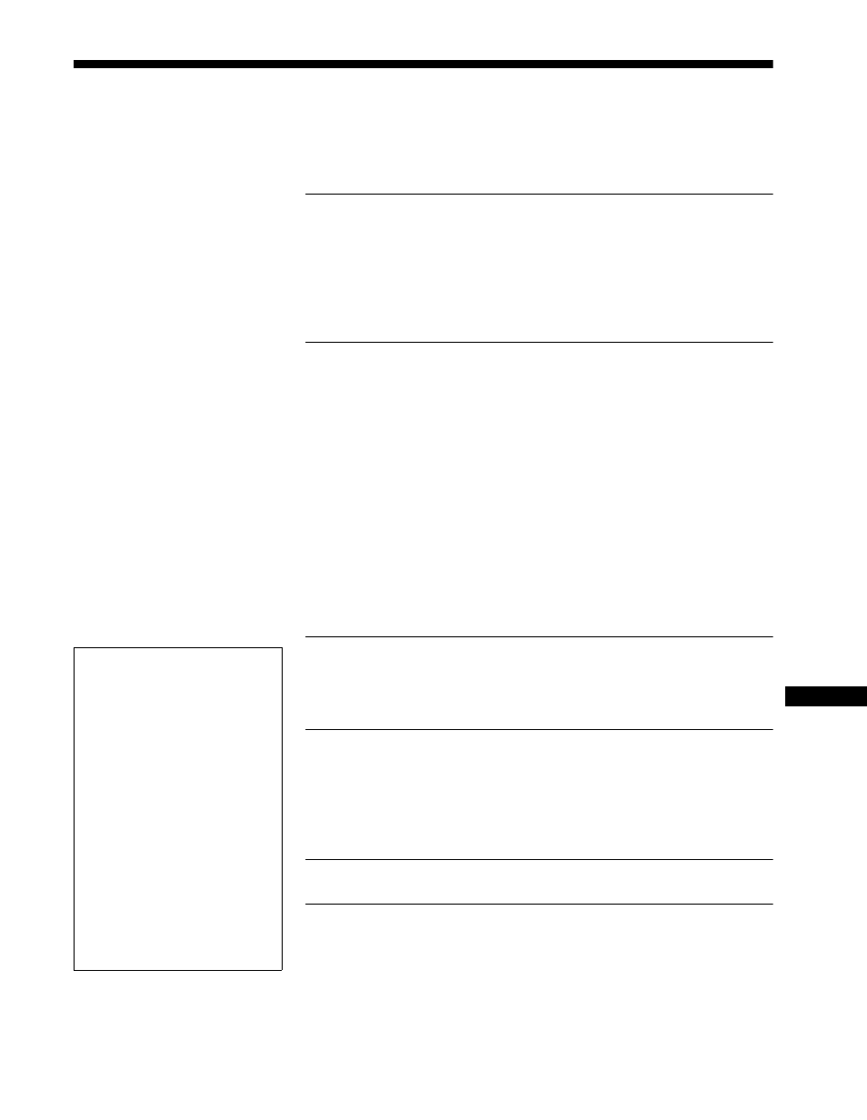 Innehåll, Installera bildskärmen, Anpassa bildskärmen | Tekniska egenskaper, Felsökning | Sony CPD-G400P User Manual | Page 111 / 148