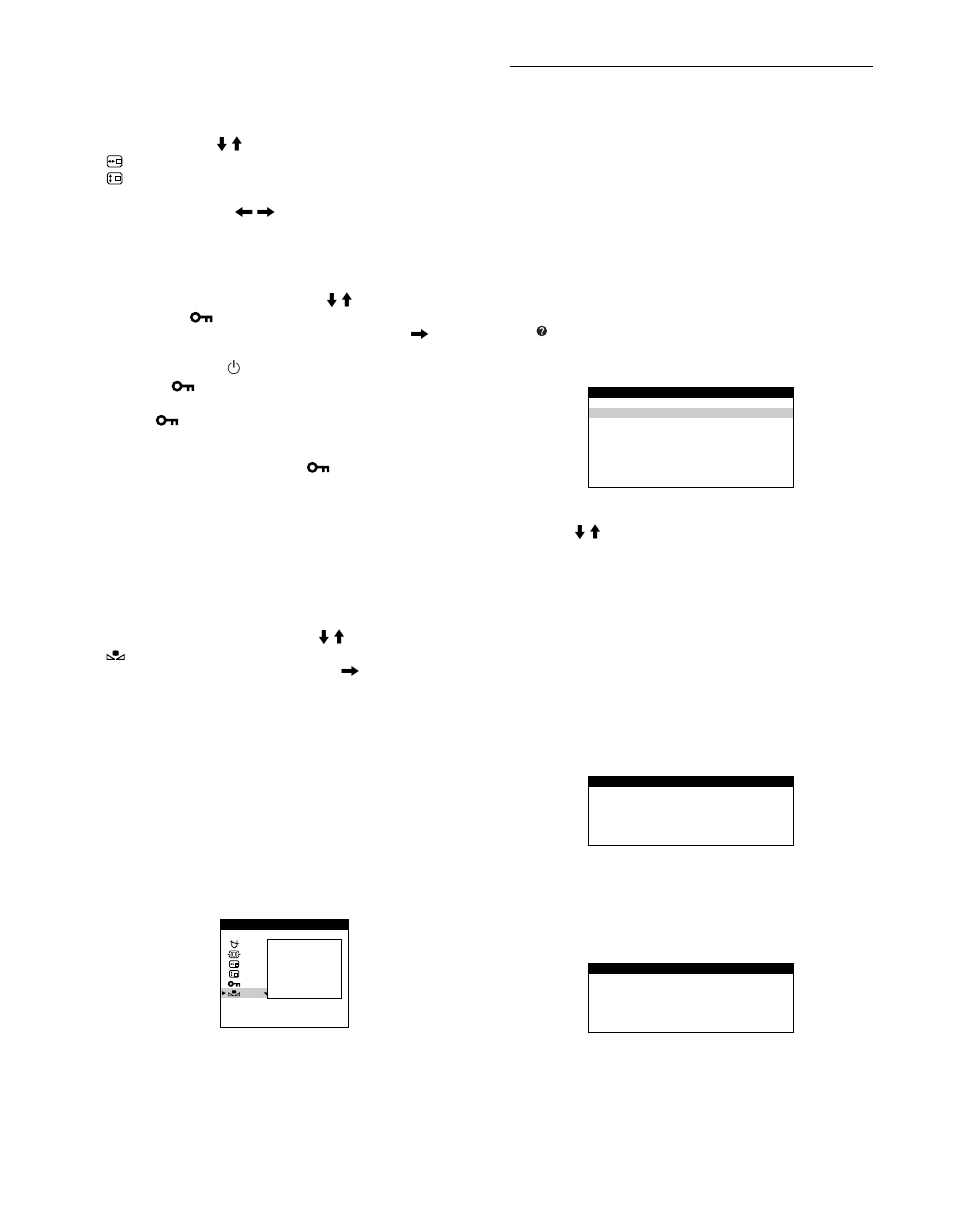 Changement de la position du menu, Verrouillage des commandes, Restauration des couleurs | Conseils et informations utiles (aide), Resolution recommandee, Scintillements | Sony CPD-G400P User Manual | Page 32 / 148