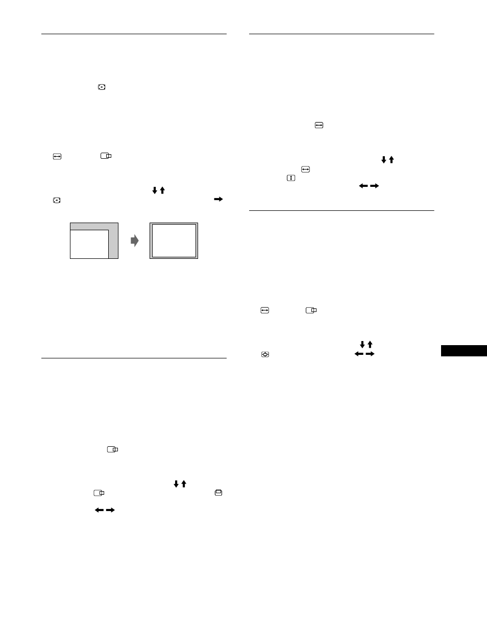 Ingrandimento o riduzione dell’immagine (zoom) | Sony CPD-G400P User Manual | Page 83 / 148