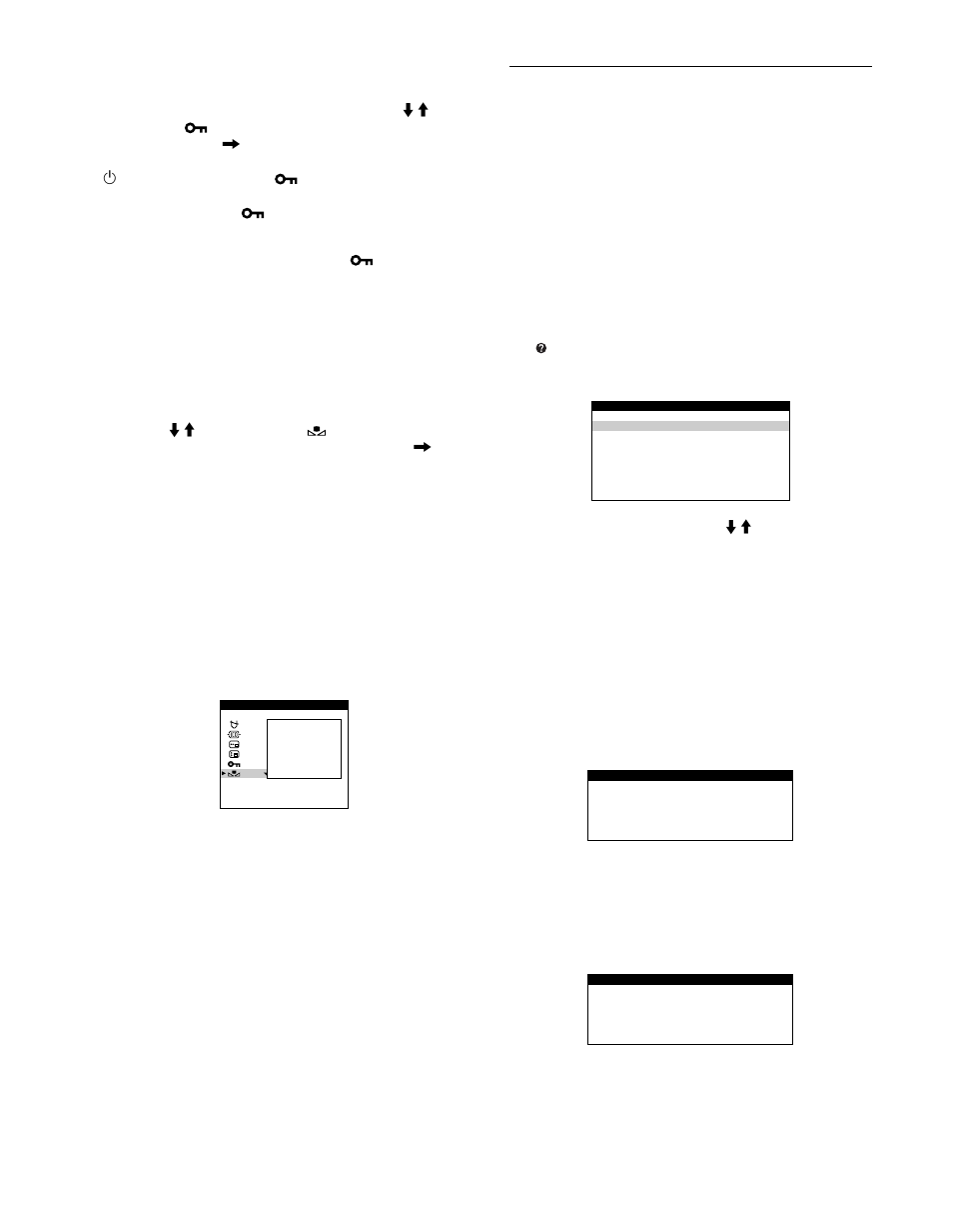 Bloccaggio dei comandi, Ripristino del colore, Informazioni e suggerimenti utili (guida) | Soluzione consigliata, Sfarfallio | Sony CPD-G400P User Manual | Page 86 / 148