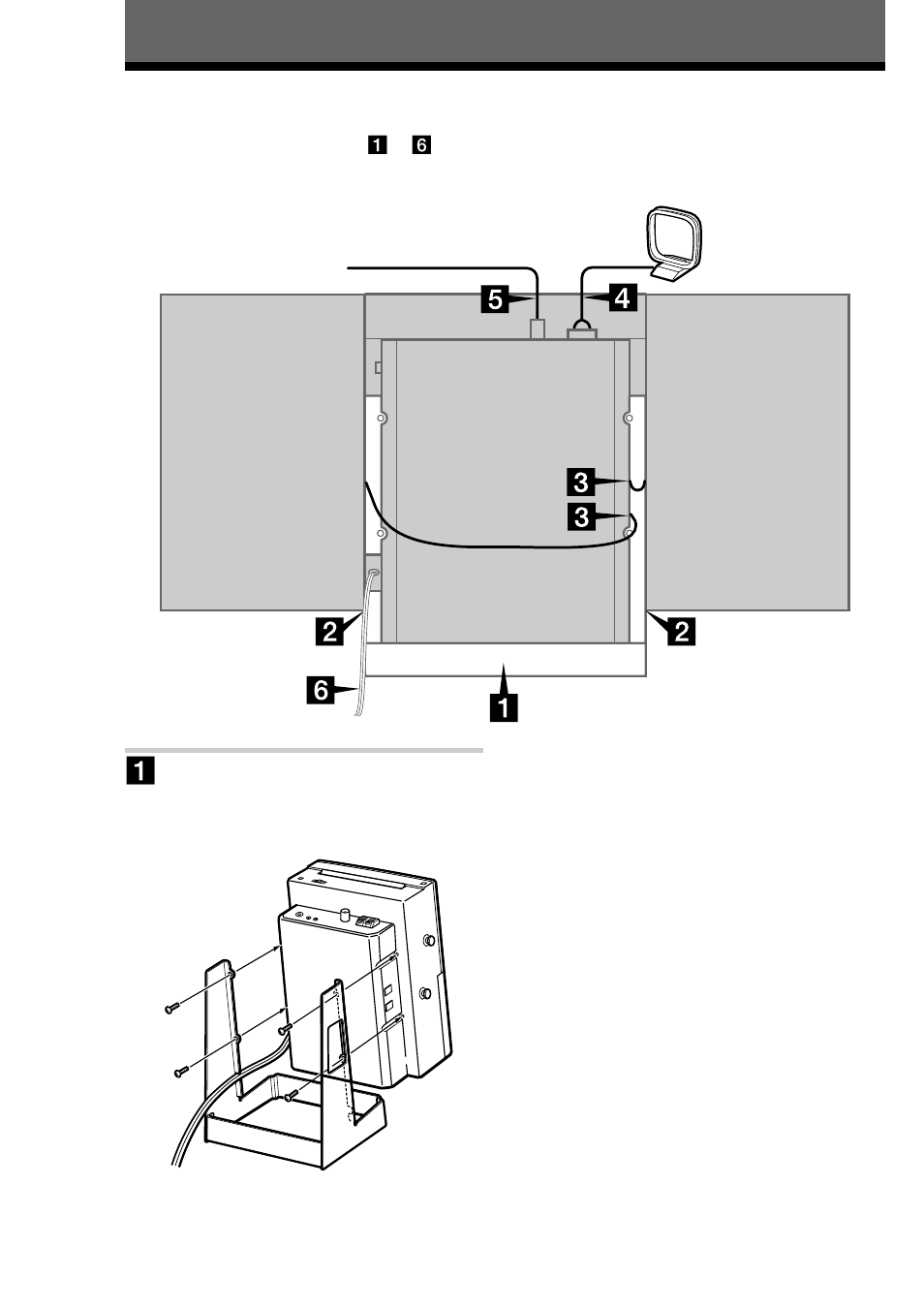 Getting started, Step 1: hooking up the system, 4getting started | Sony CMT-LS1 User Manual | Page 4 / 32