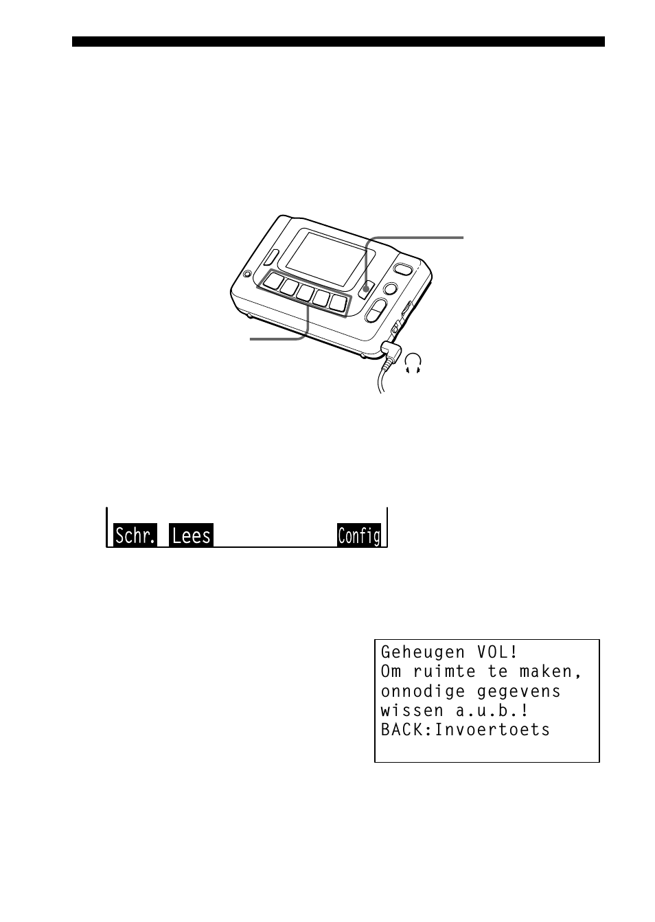 Opslaan van de informatie die u ziet | Sony SRF-DR2000 User Manual | Page 114 / 164