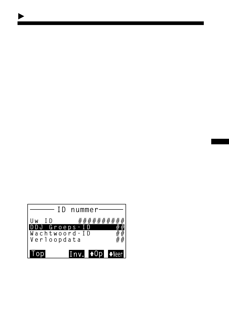 Aanvullende informatie, Identificatiecodes (id-codes), Identificatiecodes | Sony SRF-DR2000 User Manual | Page 119 / 164