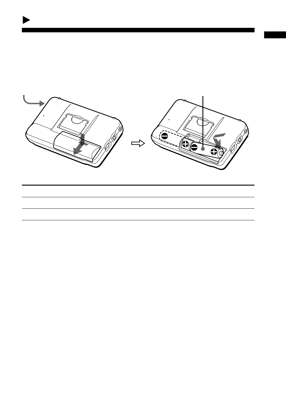 Preparativi, Inserimento delle pile | Sony SRF-DR2000 User Manual | Page 133 / 164