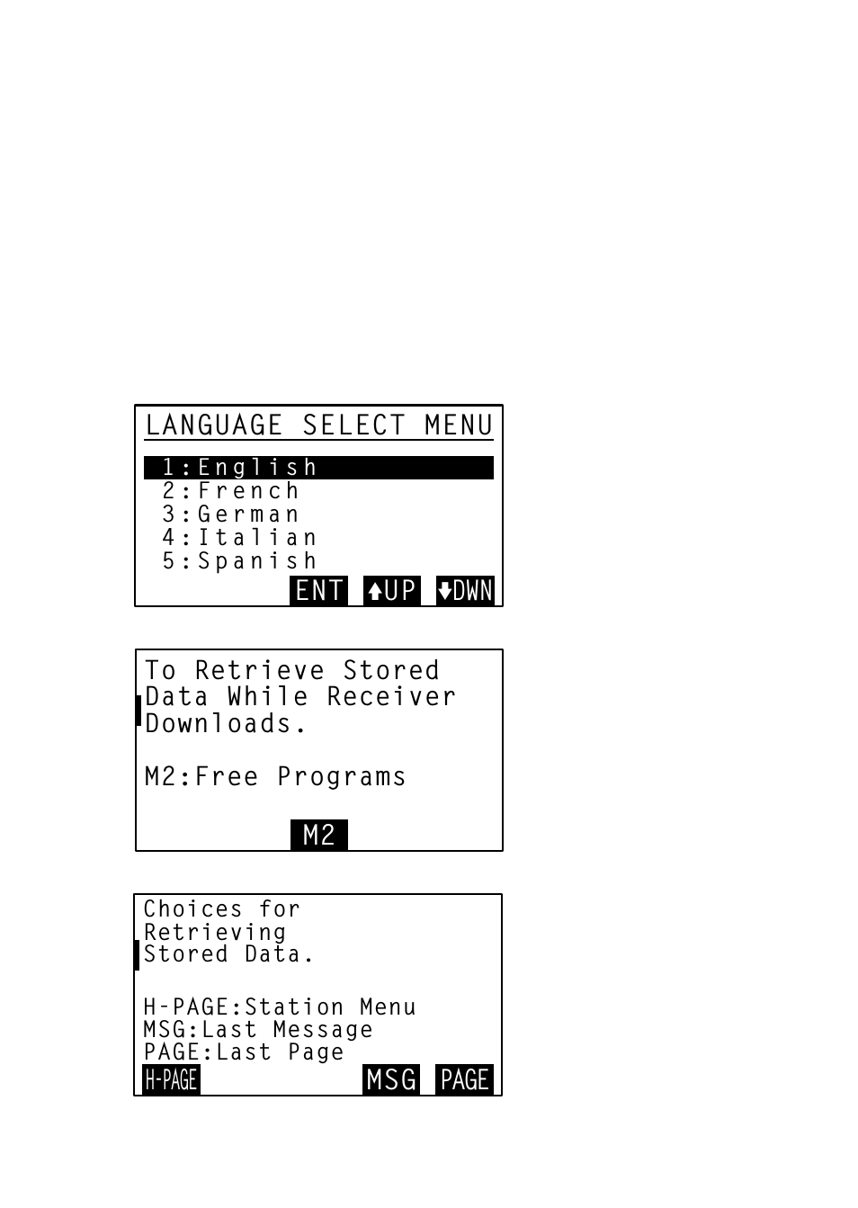 Per cambiare la lingua selezionata | Sony SRF-DR2000 User Manual | Page 136 / 164