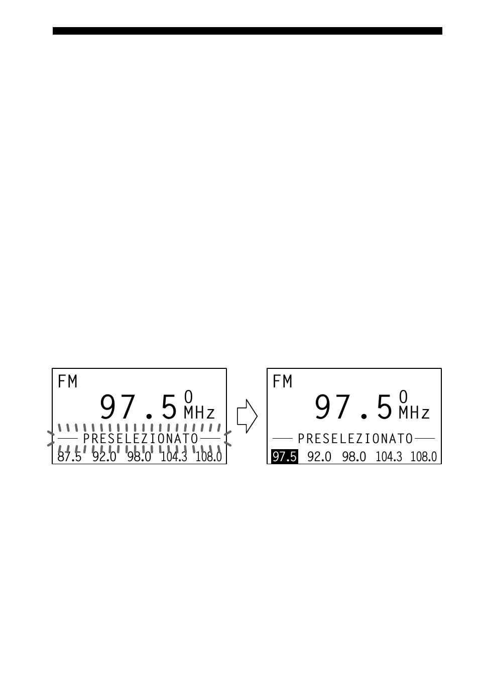 Preselezione delle stazioni | Sony SRF-DR2000 User Manual | Page 138 / 164