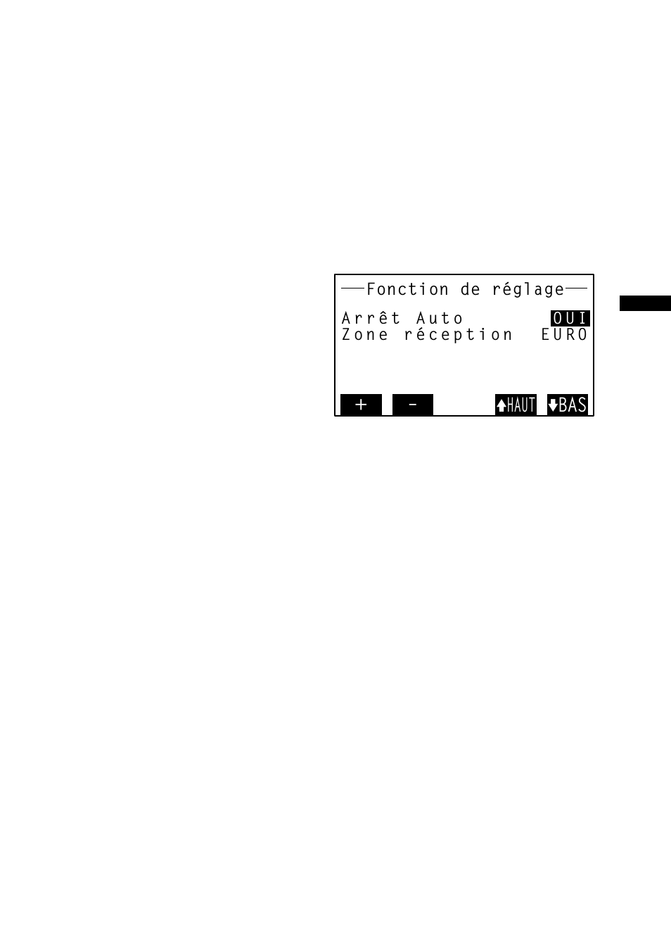 Pour valider l’arrêt automatique | Sony SRF-DR2000 User Manual | Page 53 / 164