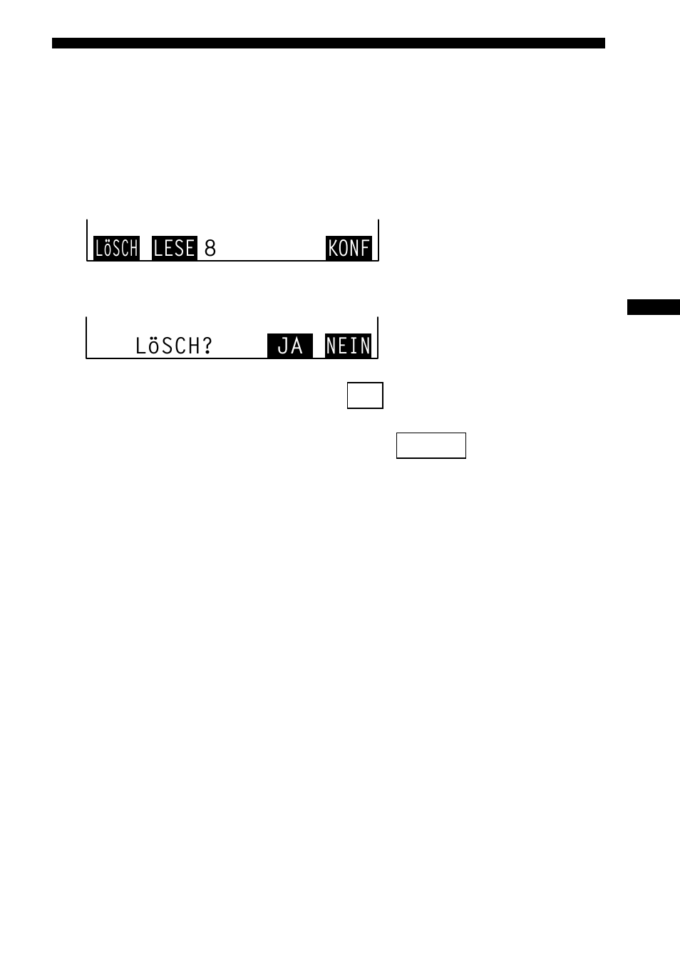 Löschen von gesicherten informationen | Sony SRF-DR2000 User Manual | Page 83 / 164