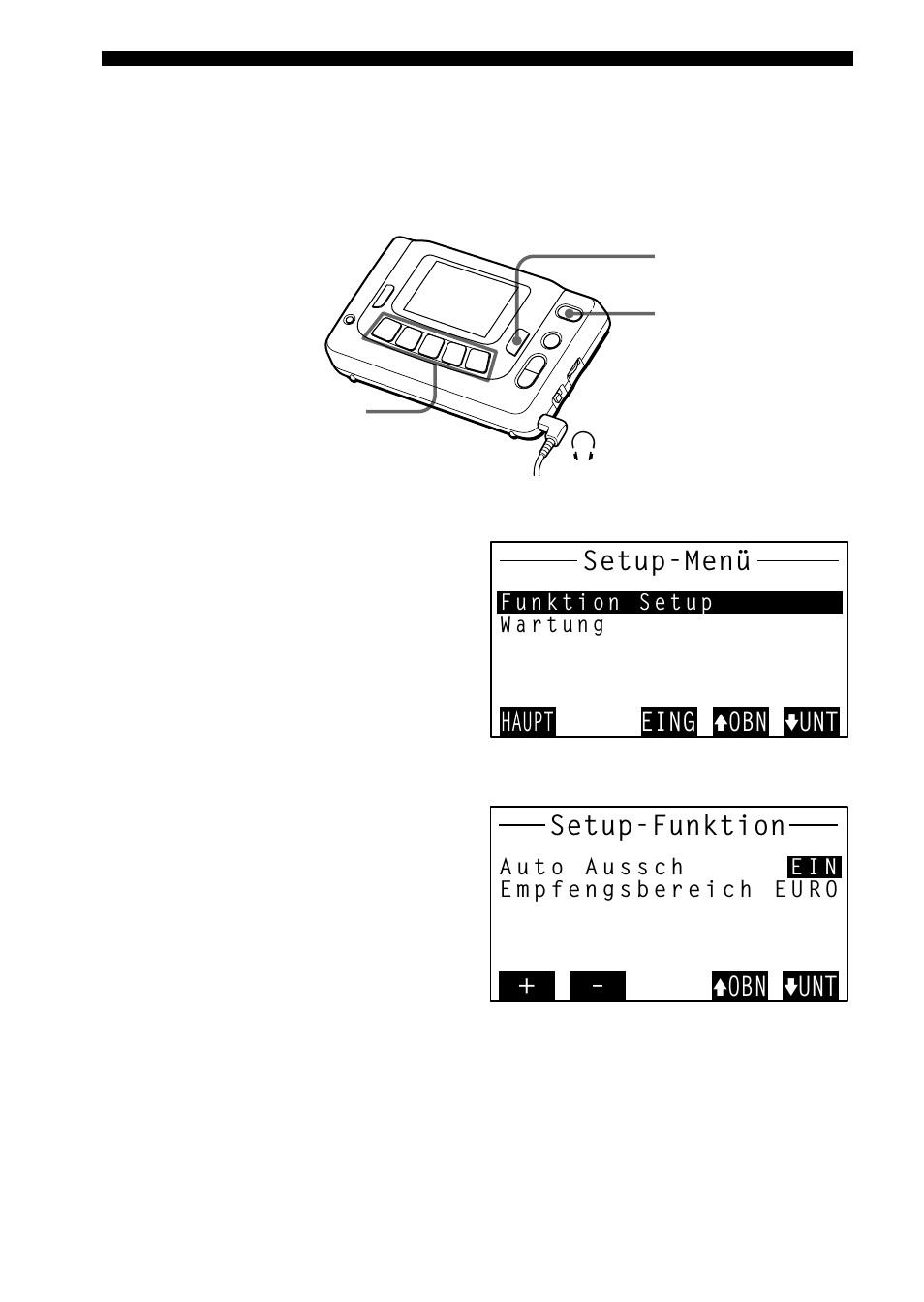 Funktionseinstellungen | Sony SRF-DR2000 User Manual | Page 84 / 164