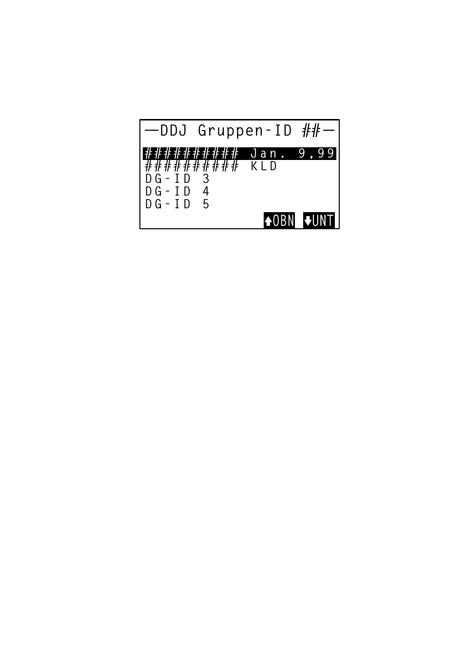 Überprüfen des ddj gruppen-id | Sony SRF-DR2000 User Manual | Page 88 / 164