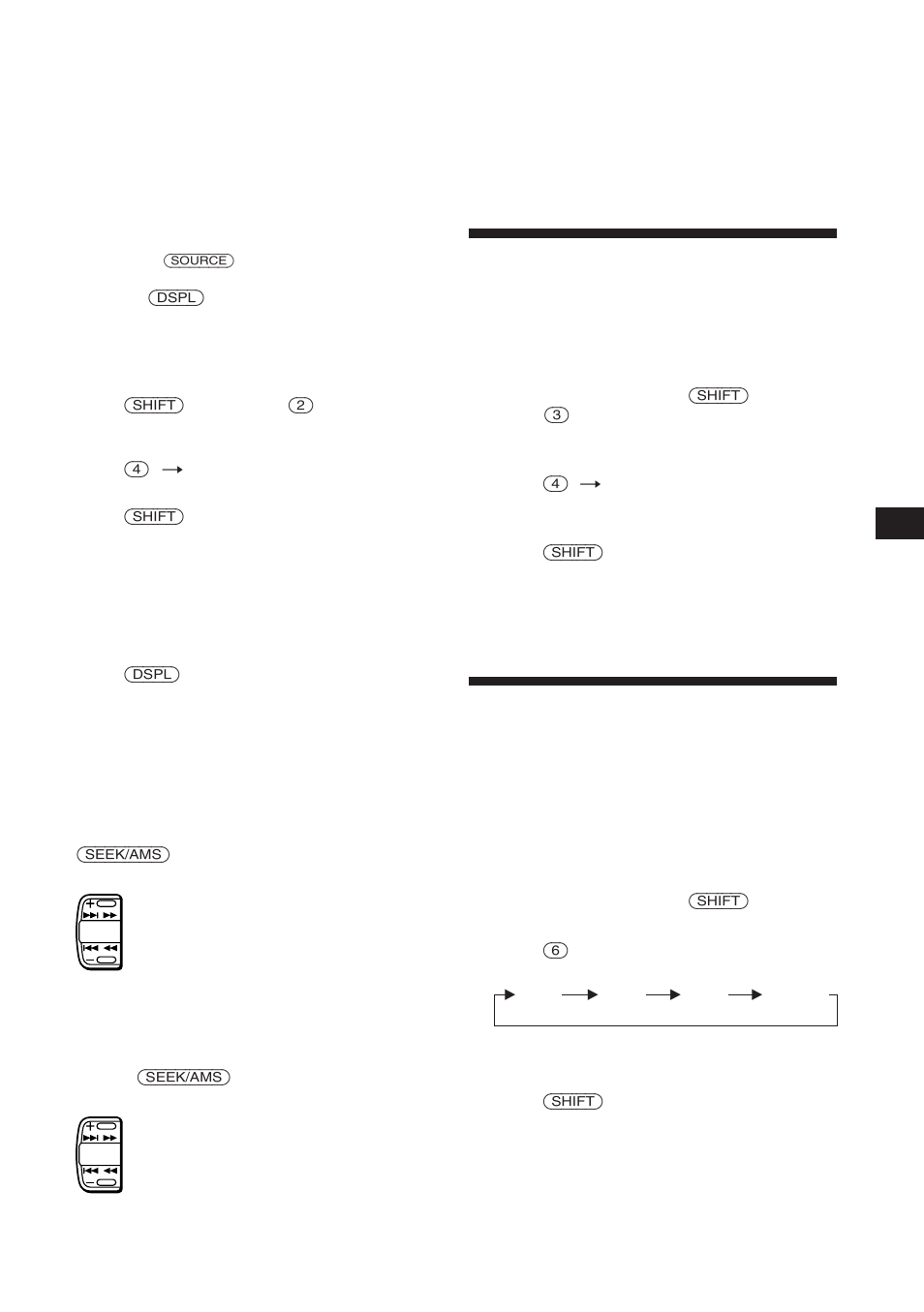 Scanning the tracks, Playing tracks repeatedly | Sony CDX-C560 User Manual | Page 11 / 28