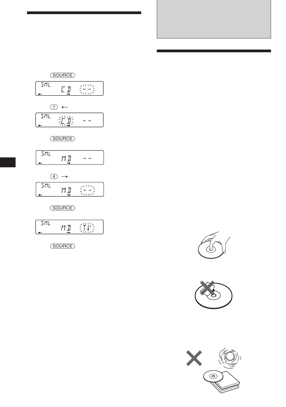 Additional information, Precautions | Sony CDX-C560 User Manual | Page 20 / 28