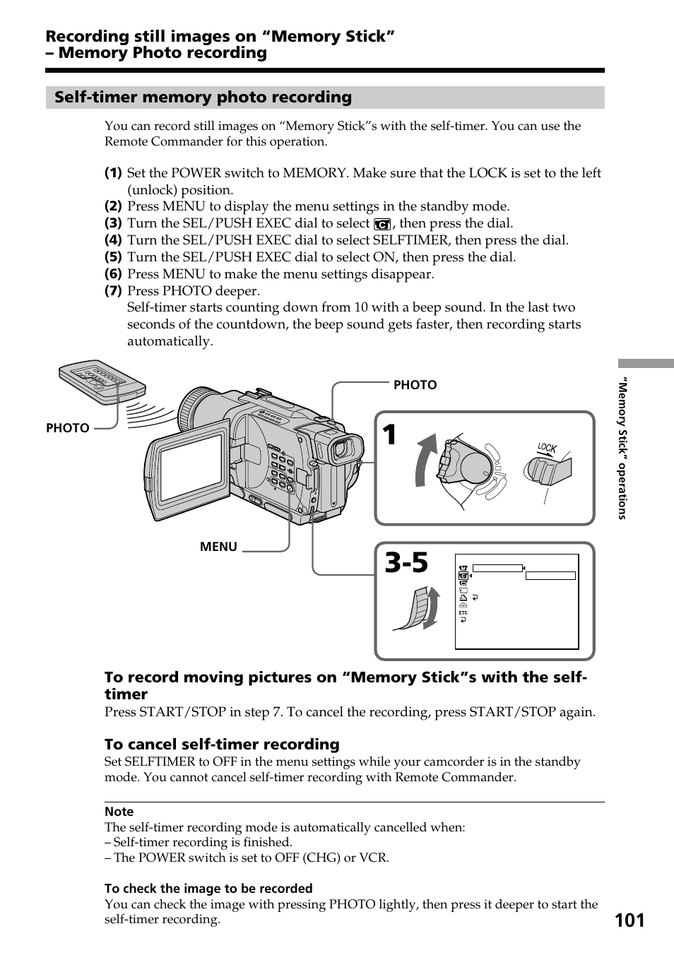 Sony TRV828 User Manual | Page 101 / 168