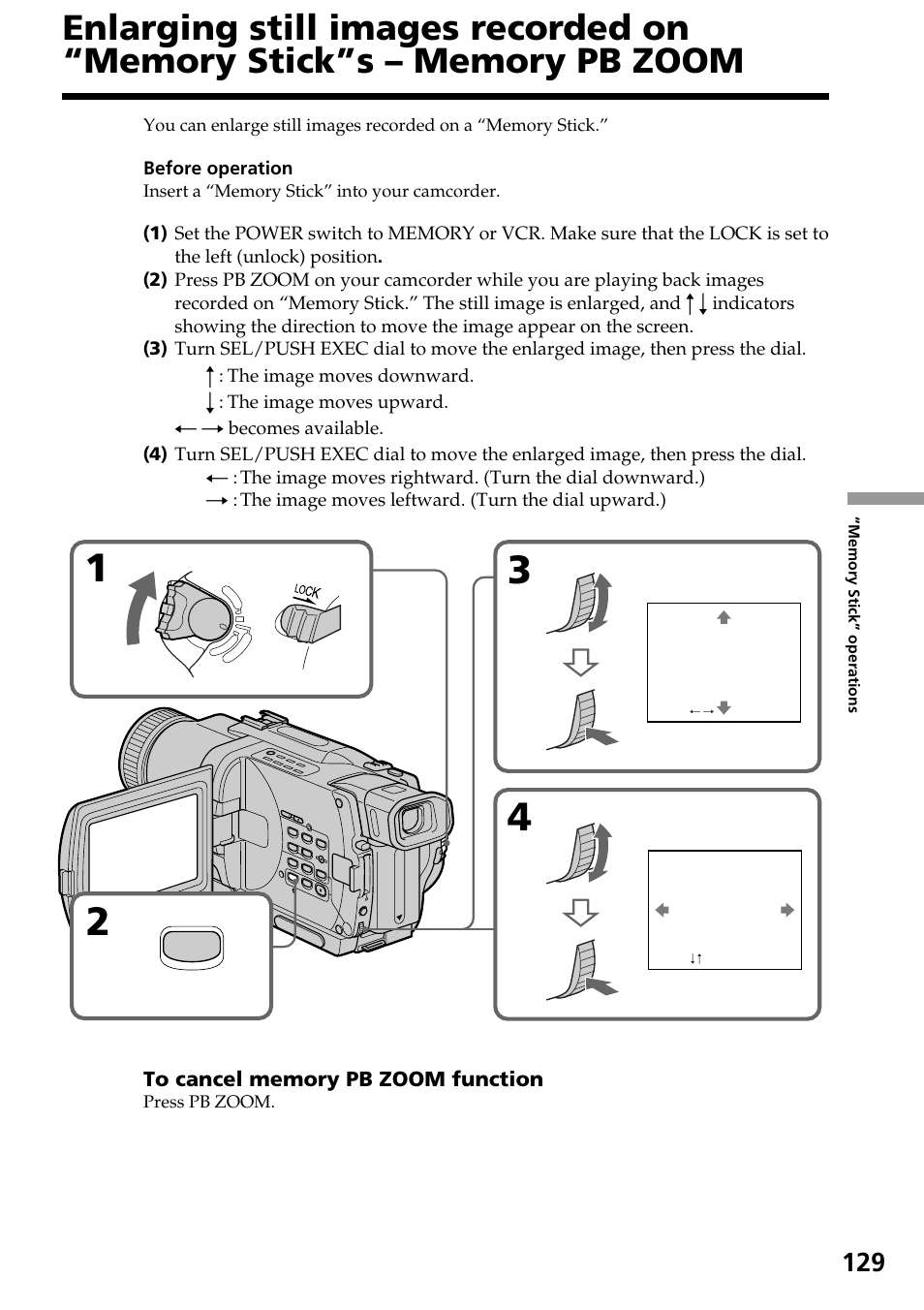 Sony TRV828 User Manual | Page 129 / 168