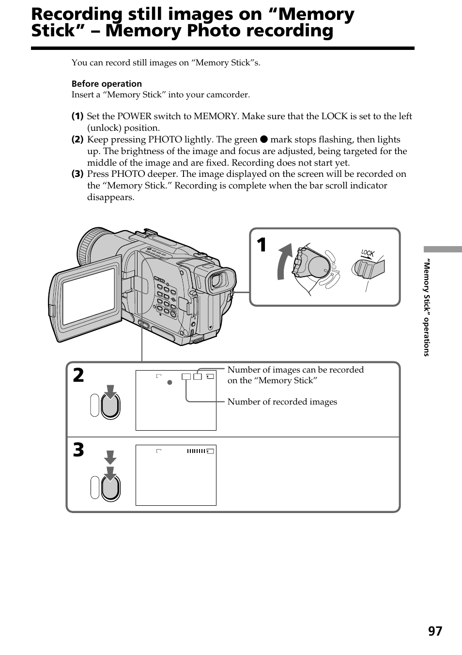 Sony TRV828 User Manual | Page 97 / 168