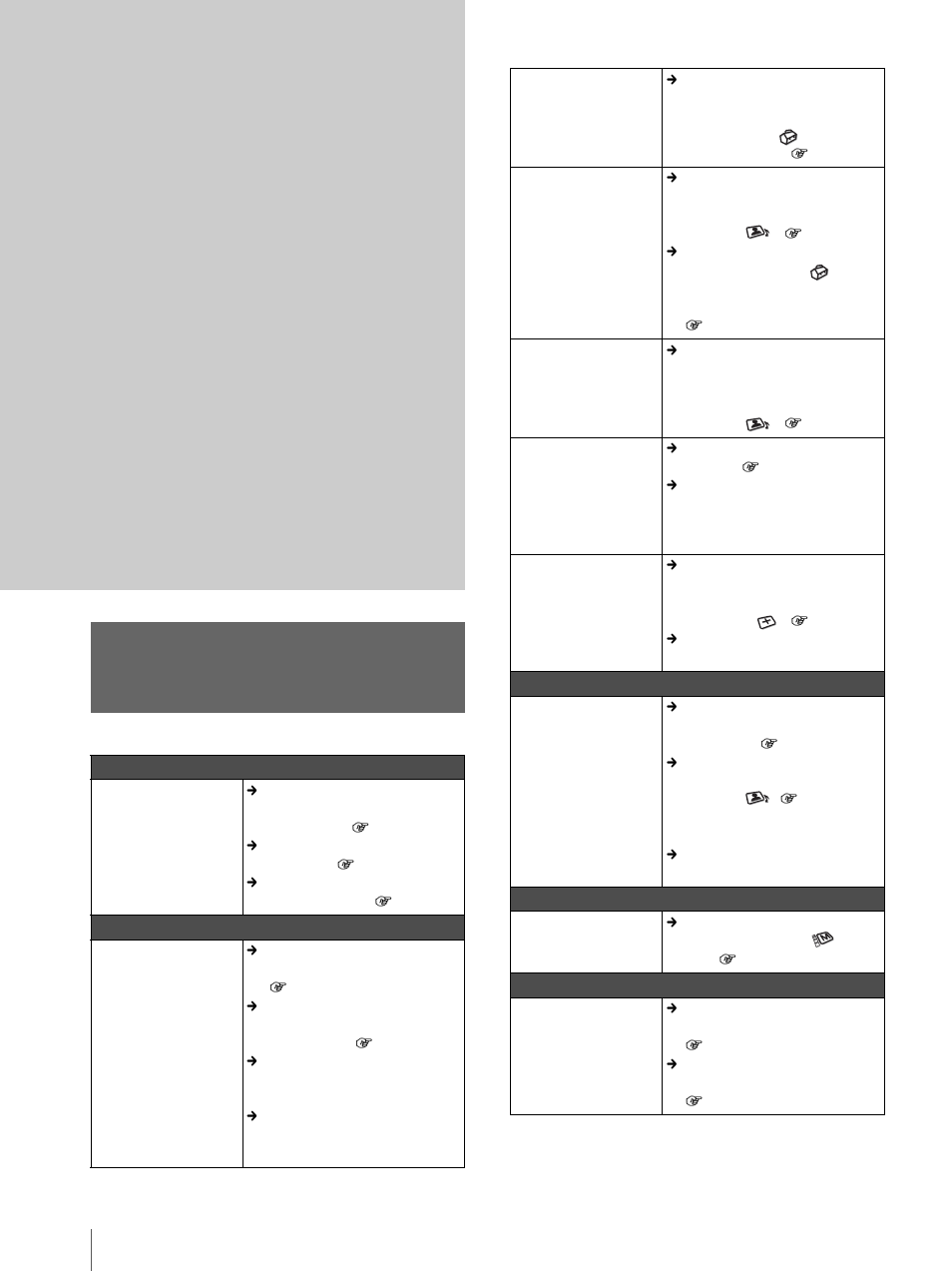 Otros, Solución de problemas | Sony Cineza VPL-HS2 User Manual | Page 116 / 132